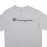 CHAMPION Mens T-Shirt Grey M