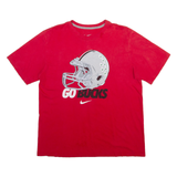 NIKE Mens T-Shirt Red L