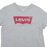 LEVI'S Womens T-Shirt Grey S