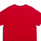 ADIDAS Mens T-Shirt Red L