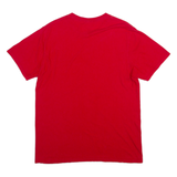 ADIDAS Mens T-Shirt Red L