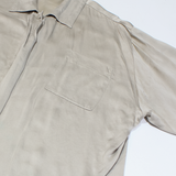 KELLO Womens Shirt Brown Collared L