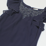 MONSOON Womens Blouse Blue UK 8