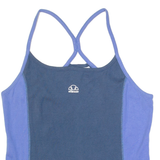 ELLESSE Womens Sports Vest Blue Sleeveless UK 14