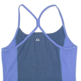 ELLESSE Womens Sports Vest Blue Sleeveless UK 14