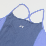 ELLESSE Womens Sports Vest Blue Sleeveless UK 14