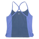 ELLESSE Womens Sports Vest Blue Sleeveless UK 14