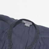 VINCE Womens Blouse Blue V-Neck XS