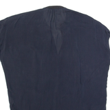 VINCE Womens Blouse Blue V-Neck XS