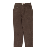 LEVI'S 498 Womens Jeans Brown Slim Skinny 90s W22 L30