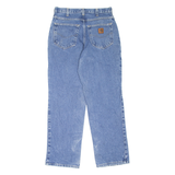 CARHARTT Workwear Womens Jeans Blue Relaxed Straight W29 L30