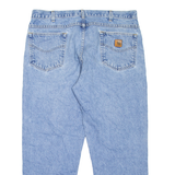 CARHARTT Workwear Mens Jeans Blue Relaxed Tapered W36 L28