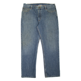 CARHARTT Workwear Mens Jeans Blue Relaxed Straight Stone Wash W38 L32