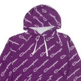 CHAMPION Womens Purple Hoodie XL