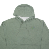 CHAMPION Flower Embroidery Mens Green Hoodie XL
