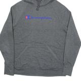 CHAMPION Mens Grey Hoodie M