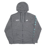 NIKE Surf Cup 2016 Mens Grey Hoodie Full Zip USA XL
