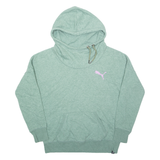 PUMA Womens Green Hoodie UK 14
