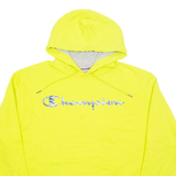 CHAMPION Mens Green Hoodie L