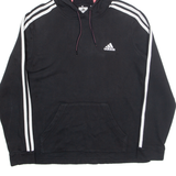 ADIDAS Womens Black Hoodie M
