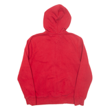 TOMMY HILFIGER Mens Red Hoodie Full Zip S
