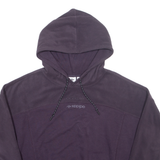 ADIDAS Womens Purple Hoodie UK 14