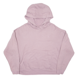 CALVIN KLEIN Womens Purple Hoodie M