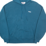 FILA Mens Blue Hoodie M