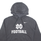 NIKE Football Womens Grey Hoodie USA M