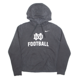 NIKE Football Womens Grey Hoodie USA M