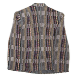 Womens Blazer Coat Grey Striped M