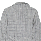 MODEWARTMANN Womens Blazer Coat Black Houndstooth M