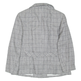 MODEWARTMANN Womens Blazer Coat Black Houndstooth M