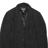 GAP Premium Classic Tailored Womens Blazer Coat Black M