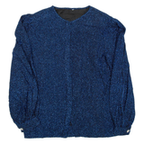 Womens Overcoat Coat Black Silk L