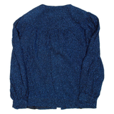 Womens Overcoat Coat Black Silk L