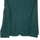 DELMOD Womens Overcoat Coat Green Wool UK 16