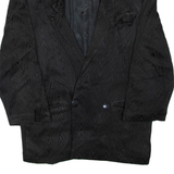 Mens Blazer Coat Black L