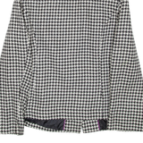 KINGFIELD Womens Blazer Coat Black Houndstooth L
