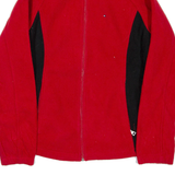 TOMMY HILFIGER Mens Fleece Jacket Red S