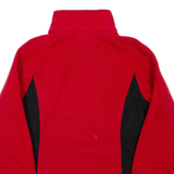 TOMMY HILFIGER Mens Fleece Jacket Red S
