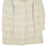 Womens Coat Beige Wool XL