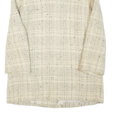 Womens Coat Beige Wool XL