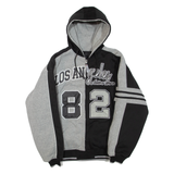 B SPORTS Reversible Los Angeles Active Wear Mens Jacket Black USA Hooded XL