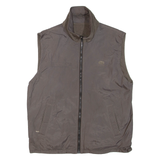 Reversible Mens Gilet Grey L
