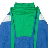 METALOR Mens Track Jacket Blue Colourblock M