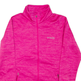 COLUMBIA Womens Track Jacket Pink L