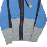 NAPAPIJRI Mens Track Jacket Blue Colourblock M