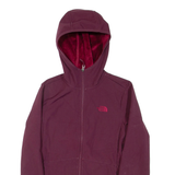 THE NORTH FACE Womens Jacket Maroon Hooded S