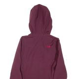 THE NORTH FACE Womens Jacket Maroon Hooded S